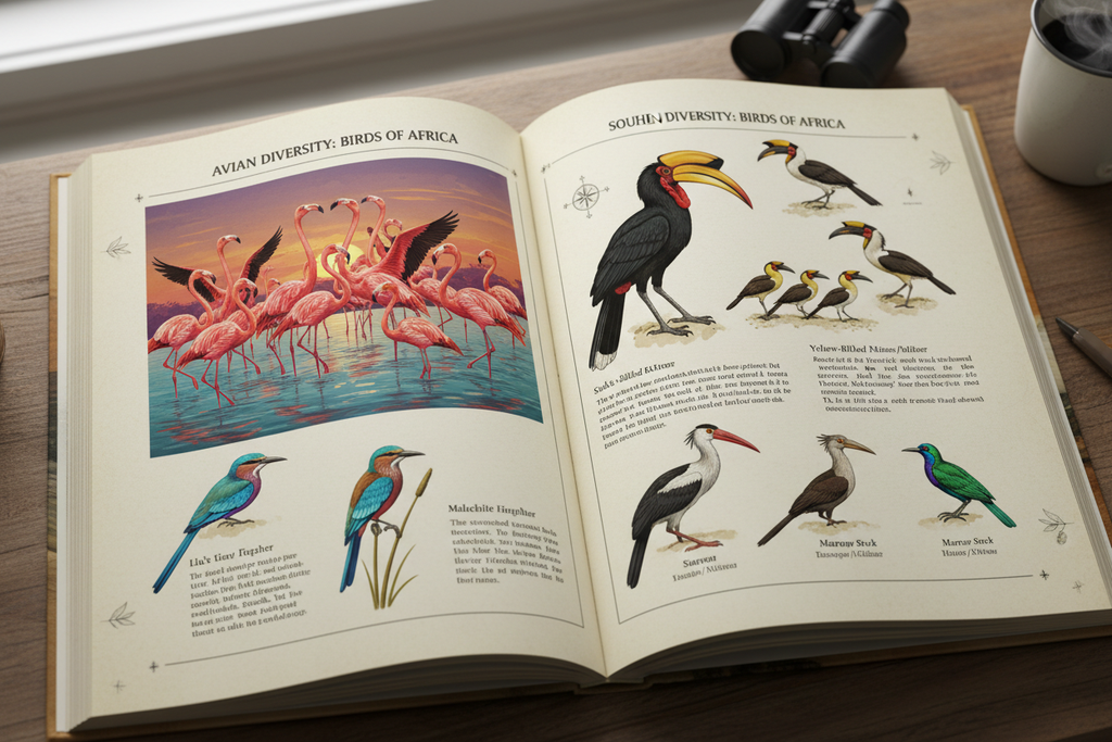 Bird species section