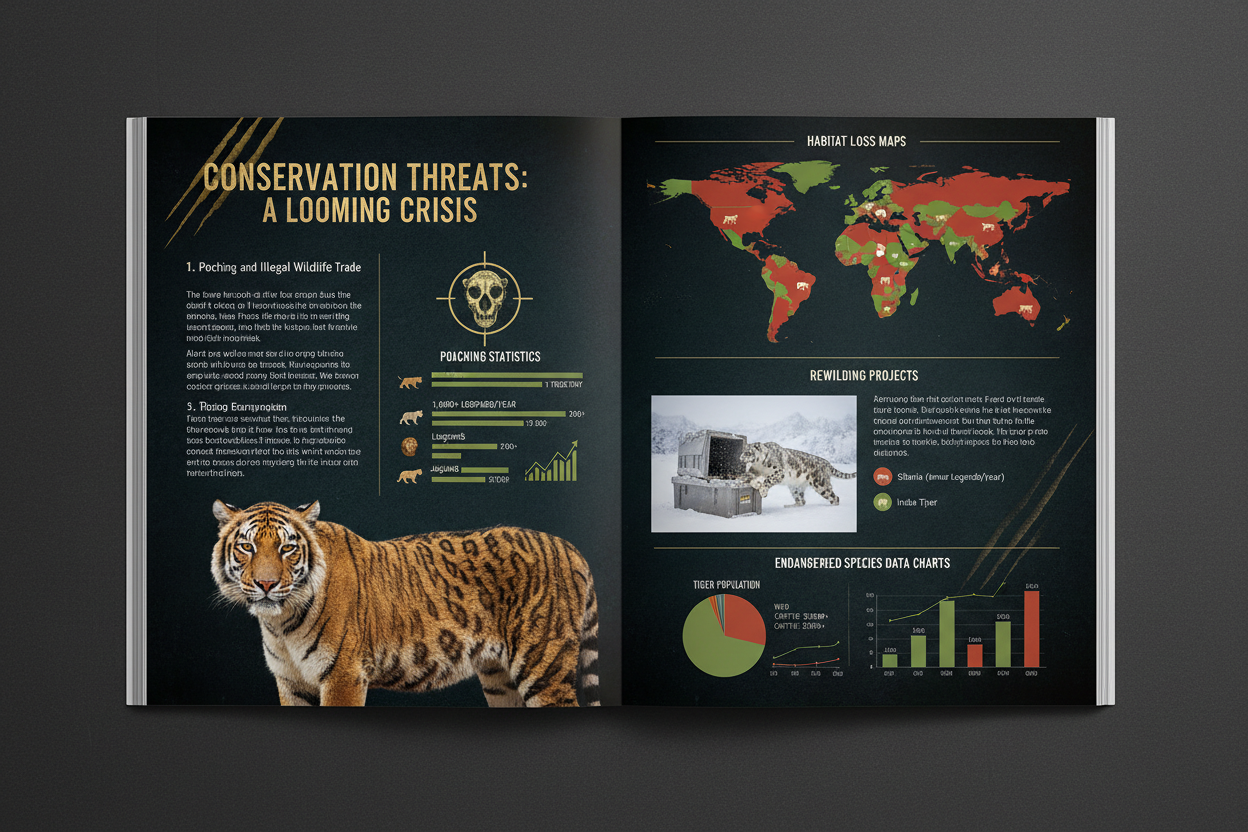 Conservation threats section