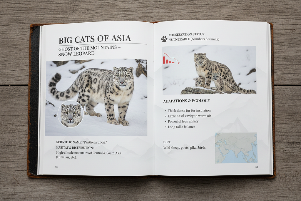 Snow leopard section