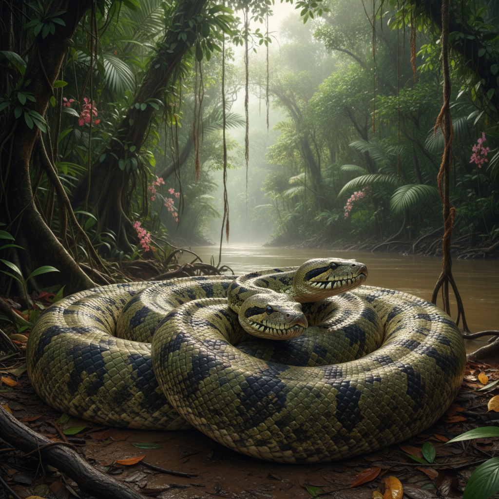 Giant anaconda