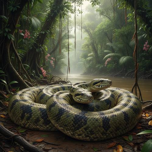 Giant anaconda
