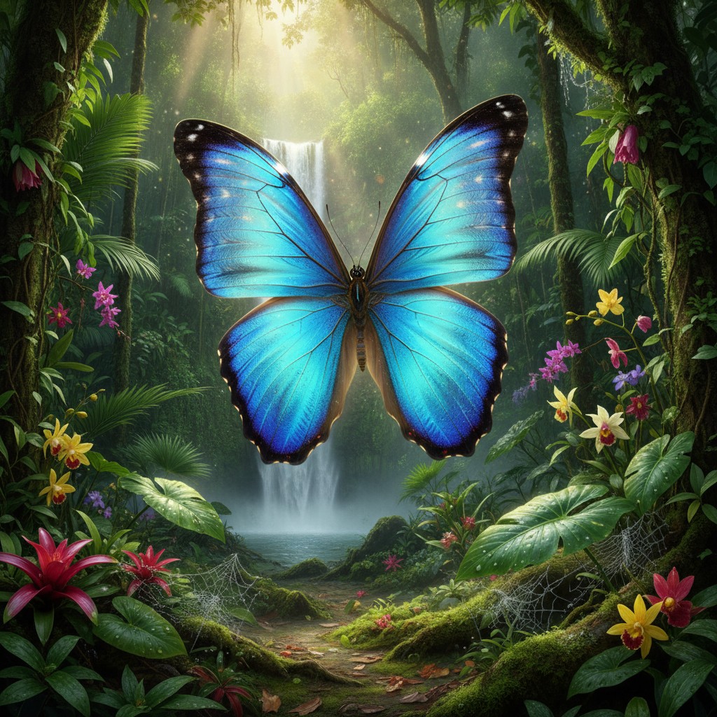 Morpho butterfly
