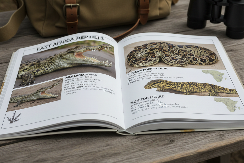 Reptiles section pages