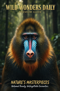 Mandrill portrait — Wild Wonders Daily Premium Wildlife Guide