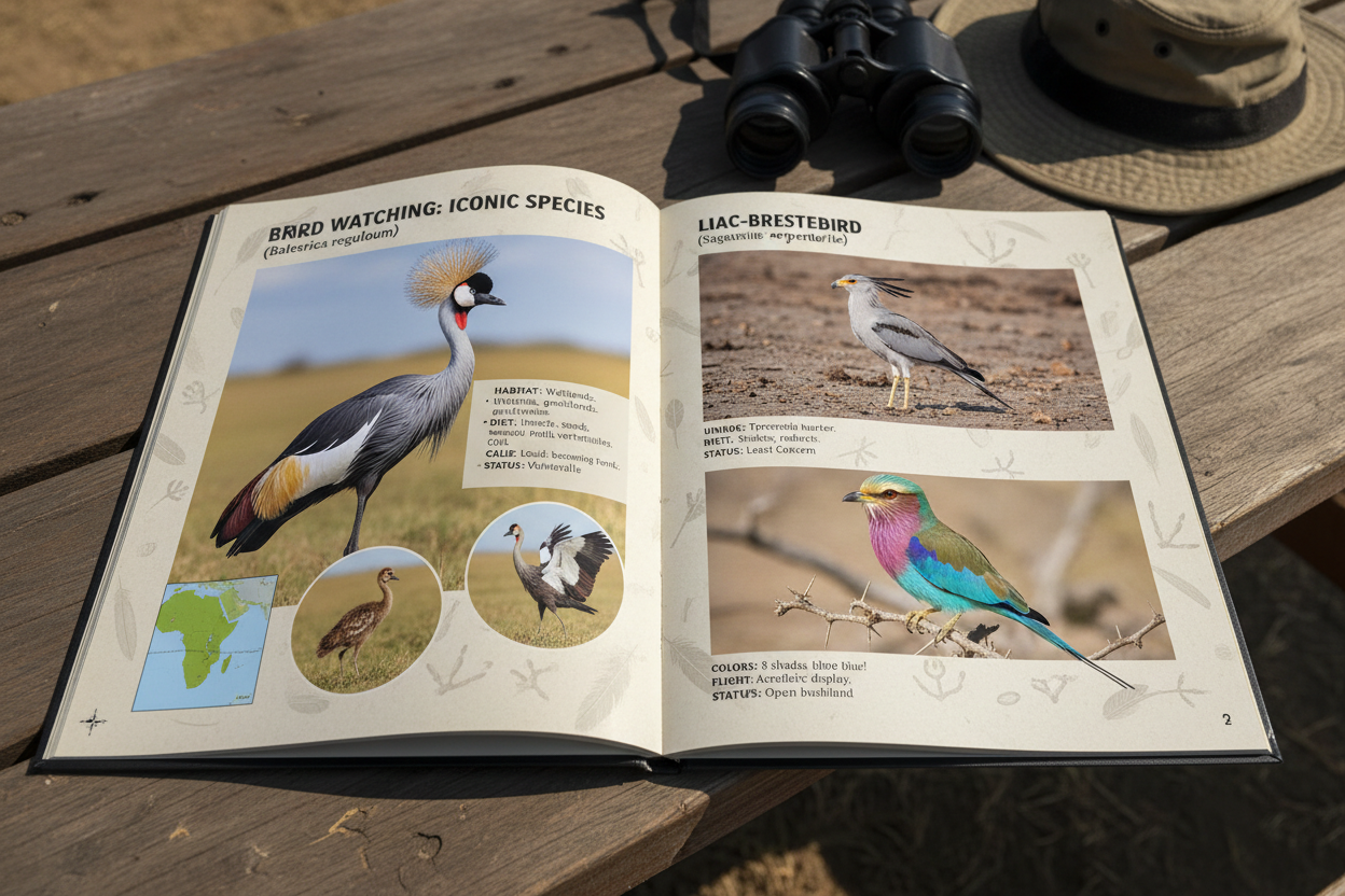 Bird watching section pages
