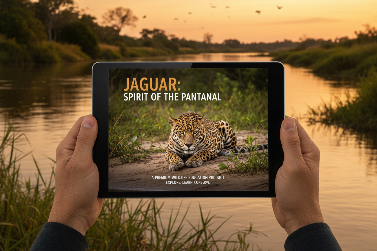 Digital PDF mockup on tablet