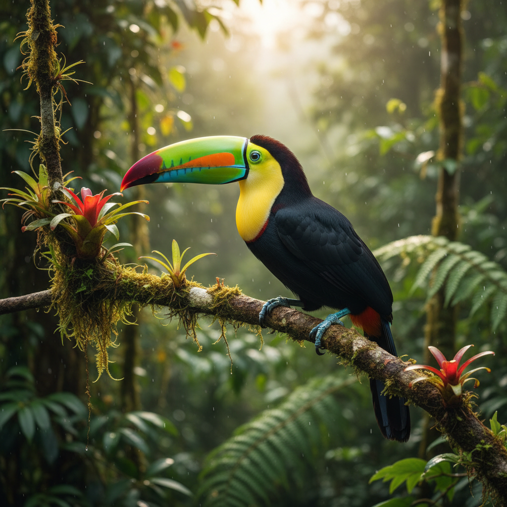 Toucan on branch