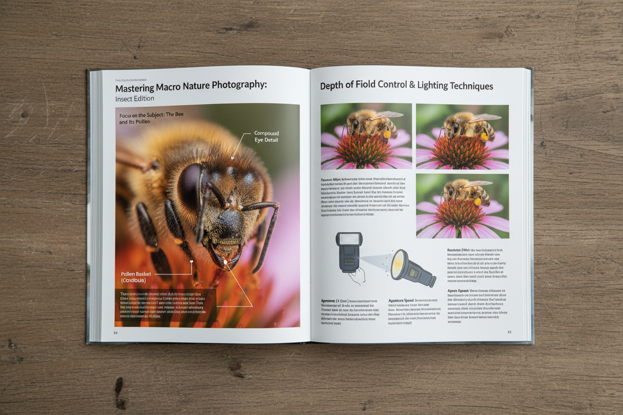 Insect macro photography pages