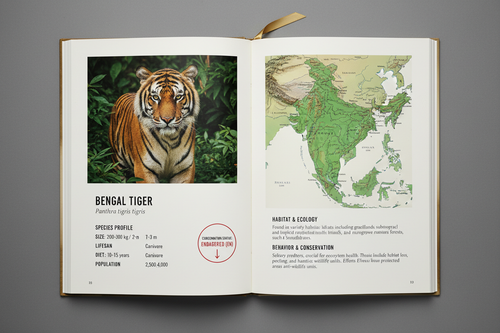 Bengal tiger species profile