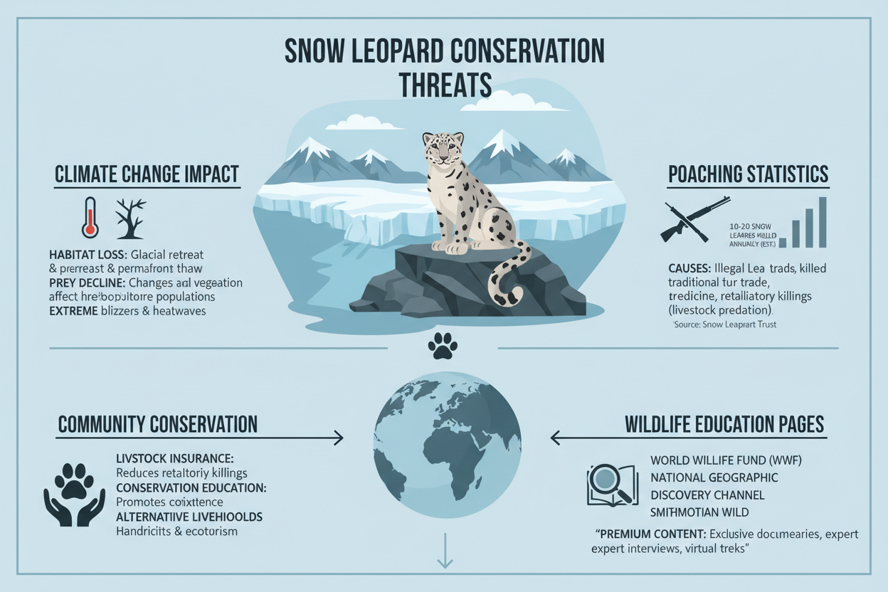 Conservation threats section