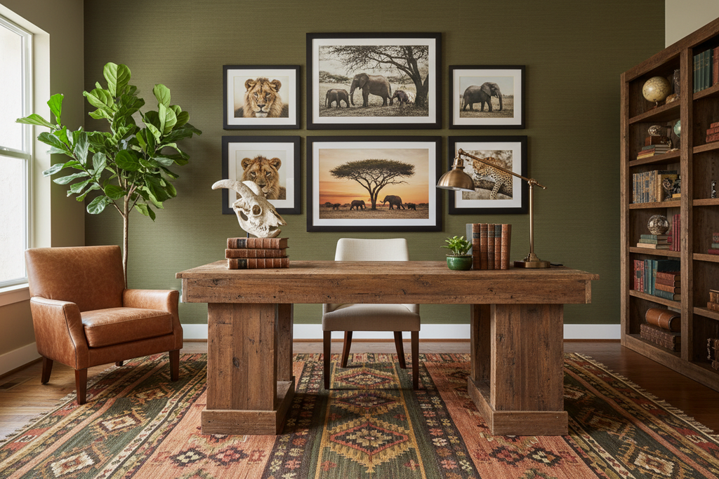 Safari home office design