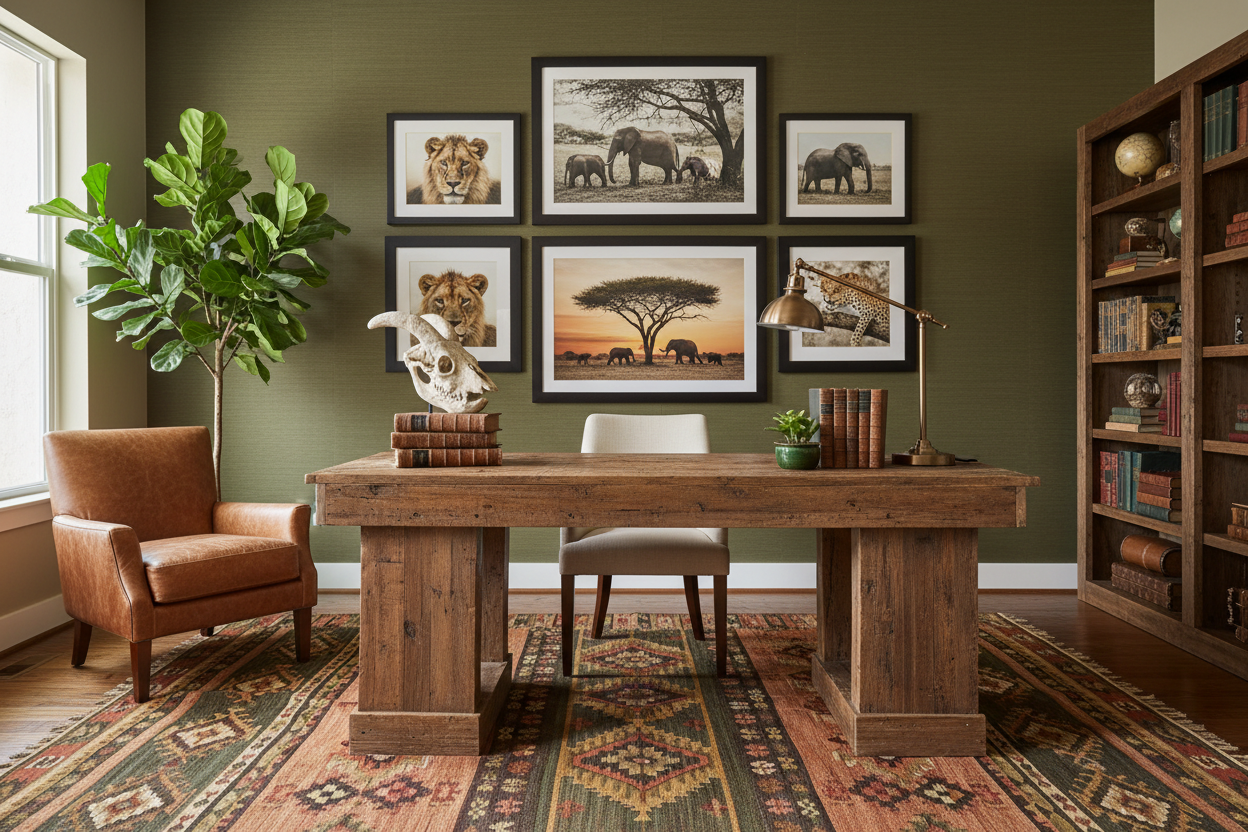 Safari home office design