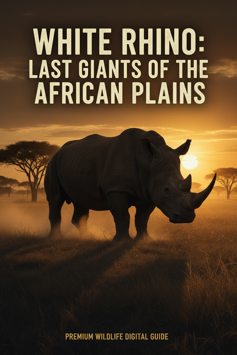 White rhino guide cover