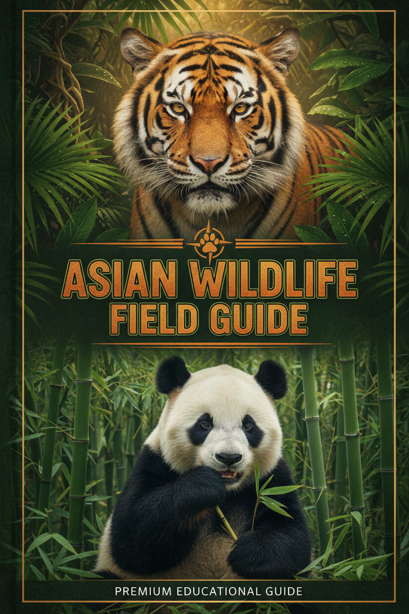 Asian Wildlife Field Guide book cover