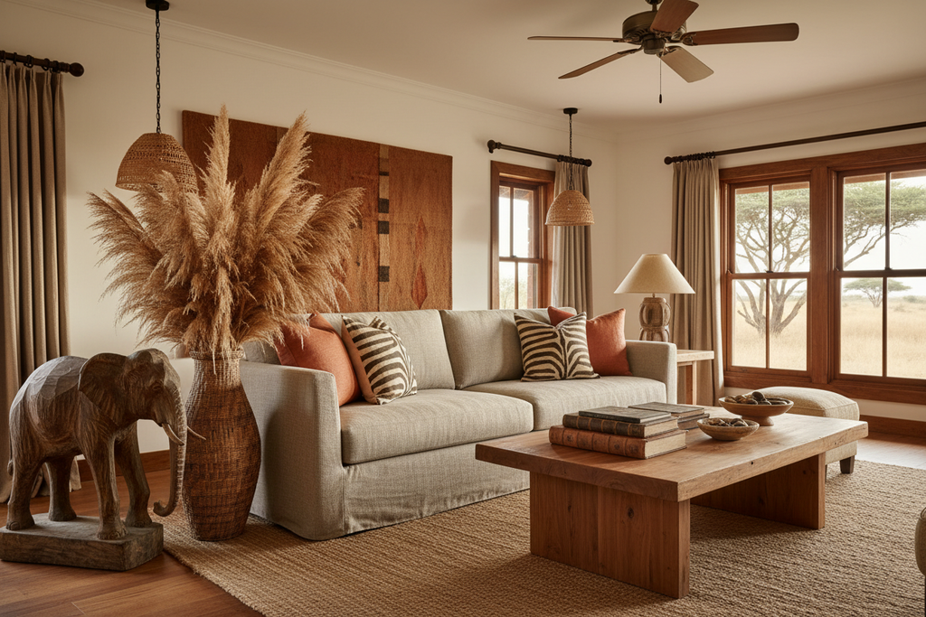 Safari living room interior