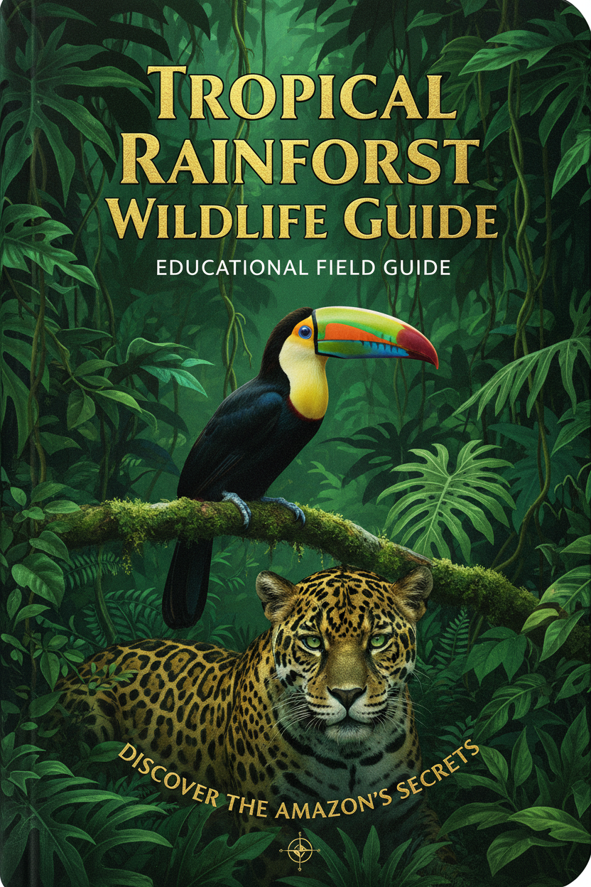 Tropical Rainforest Wildlife Guide book cover