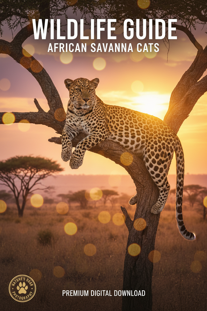 Leopard on acacia tree — African Big Five Field Guide