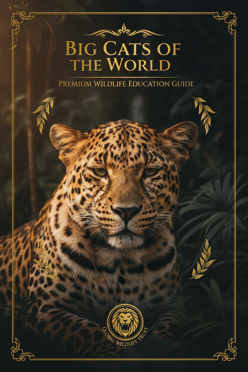 Back cover leopard portrait