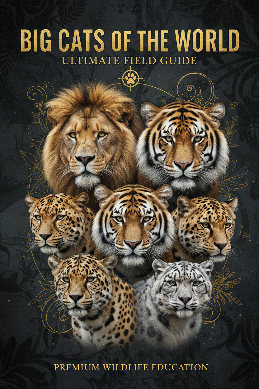 Big Cats of the World Ultimate Field Guide cover