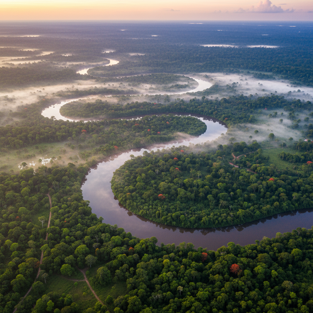 Amazon aerial view