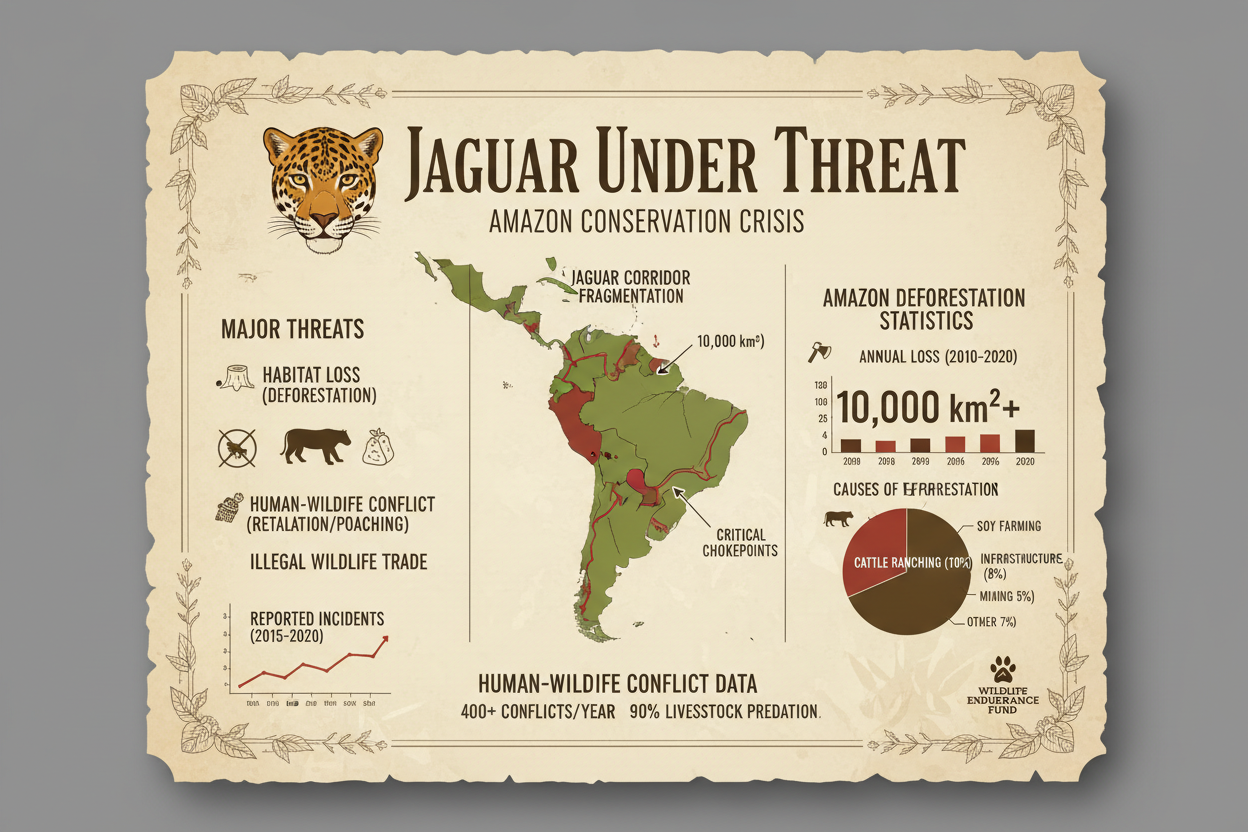 Conservation threats section