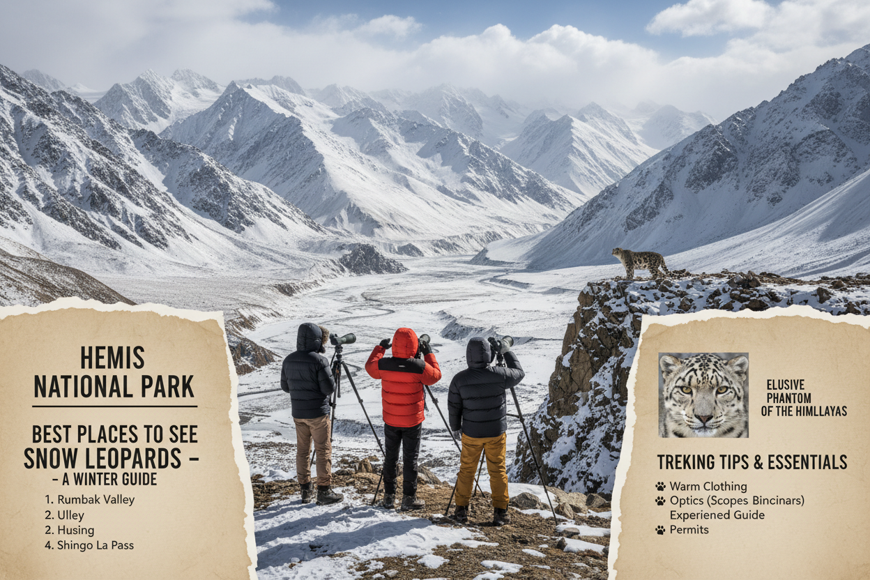Hemis National Park viewing location