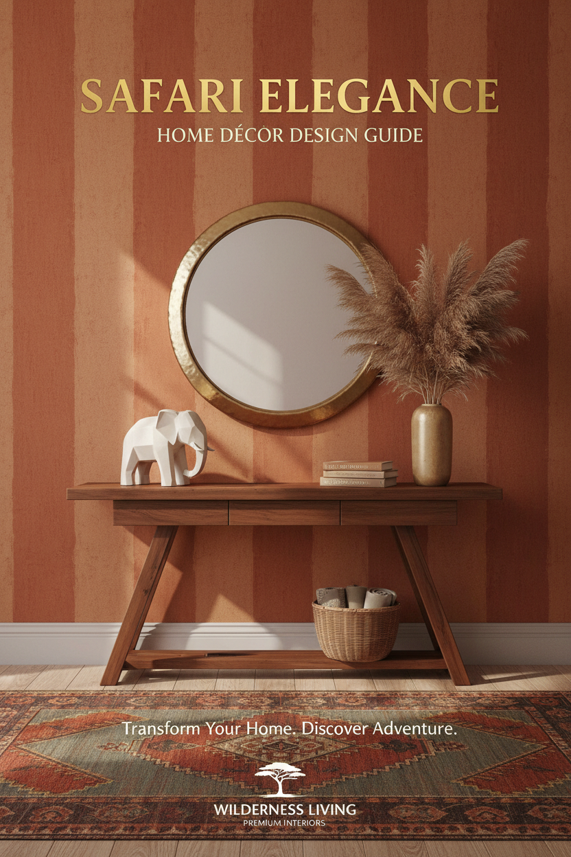Back cover safari entryway