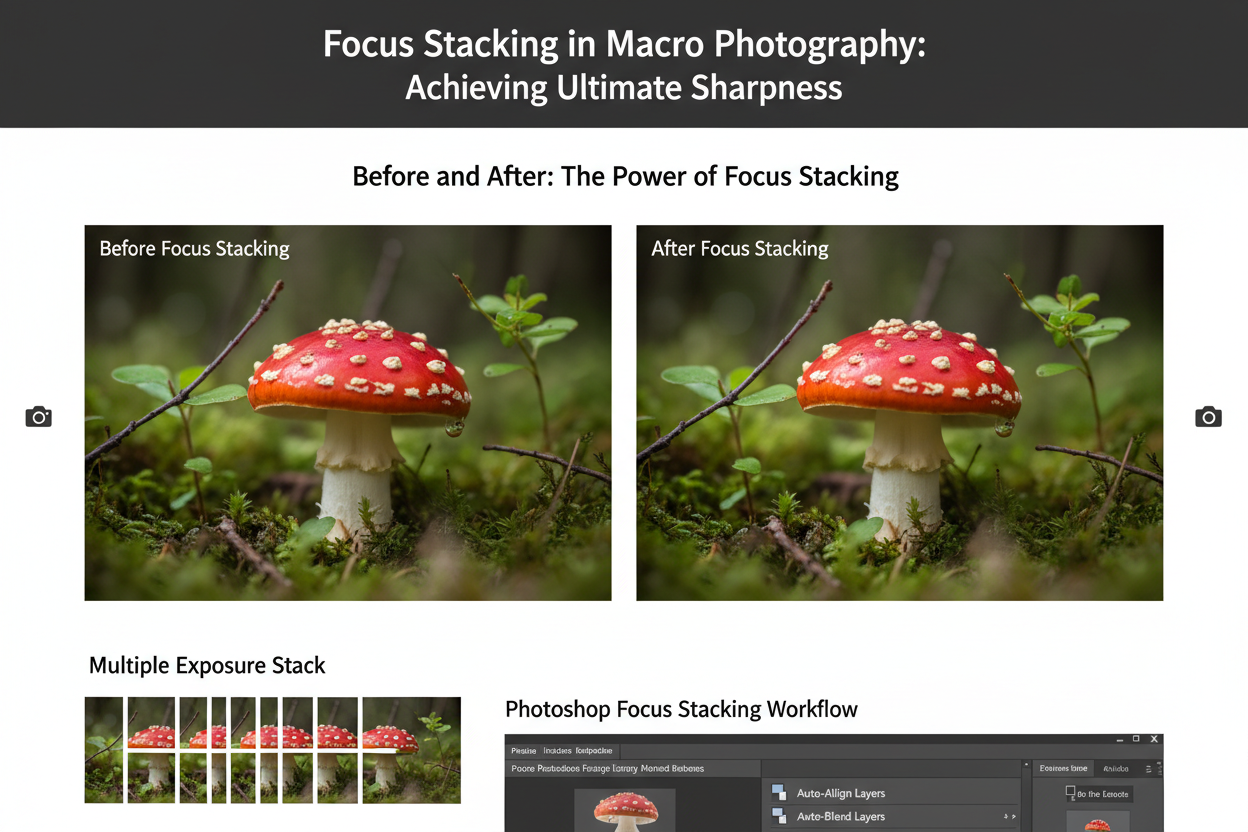 Focus stacking section